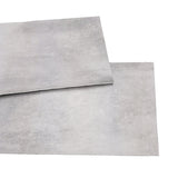 Urban Industrial Wall Tiles for Backsplash Bathroom Kitchen and Living Room, Easy Peel & Stick, 12"x24" (8pcs/Box, 16sqft) (Grey Cement)