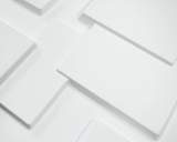 Wall Puzzle - 3D Decorative Panels with Magic Tape - Modern Square (12pcs, 32sqft) - Urban Décor