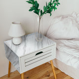 Modern Wallpaper - Grey Marble(2' x 8' / 2 pcs, 32 sqft) - Urban Décor