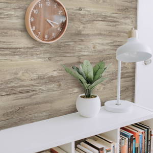 Vinyl Wall Panels- Vintage Wood Pattern (Cypress)Easy Peel and Stick self Adhesive Tiles for Kitchen Island Bedroom Doorways Backsplash Planks