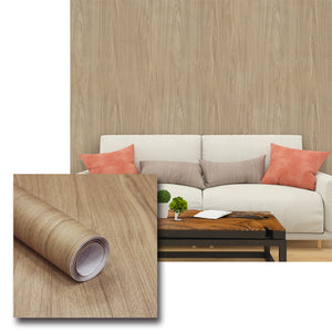 Modern Wallpaper - Honey Maple  (2' x 8'  / 32 sqft) - Urban Décor