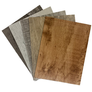 Vinyl Wall Panels - Vintage Wood Pattern(Sample) Easy Peel and Stick self Adhesive Tiles for Kitchen Island Bedroom Doorways Backsplash Planks